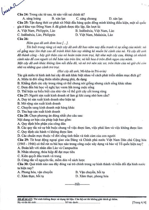 de thi nang khieu bao chi nam 2017 cua hoc vien bao chi