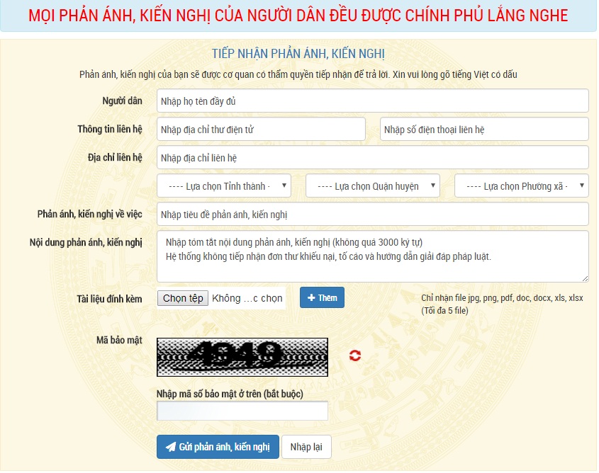 chan chinh ngay viec cham tre xu ly phan anh cua nguoi dan tai 5 dia phuong