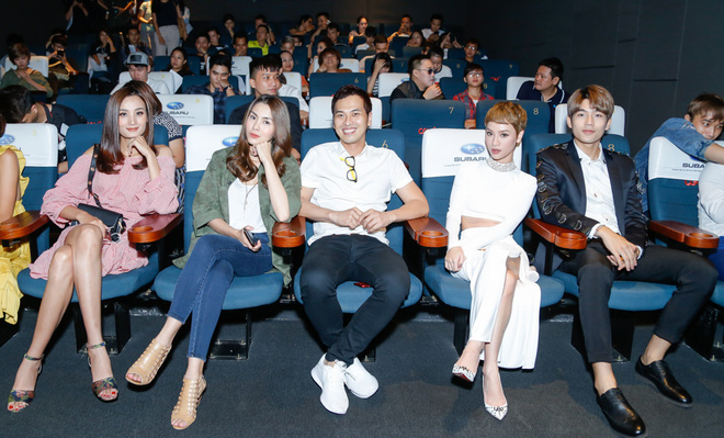 tang thanh ha gay chu y khi tham du hop bao cua tra my idol