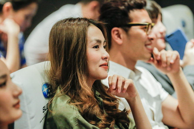 tang thanh ha gay chu y khi tham du hop bao cua tra my idol