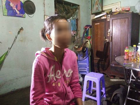 nam thanh nien 16 tuoi hiep dam be gai den mang thai roi chup anh de doa nan nhan