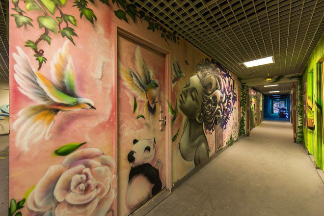 cac hoa si graffiti bien ky tuc xa bo hoang thanh trien lam tranh nghe thuat