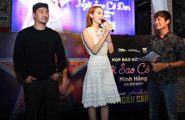 truong ngoc anh mac tre trung den chuc mung minh hang ra mat mv moi
