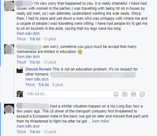 clip phu xe nem do quat duoi khach nuoc ngoai giua duong o nha trang gay buc xuc