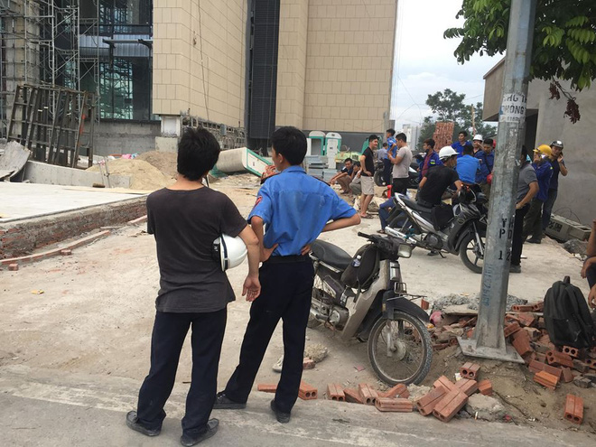 ha noi chay toa nha tren pho duong dinh nghe vao dung ngay nang nong dinh diem