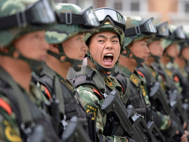 pla daily binh si trung quoc lo la nhiem vu giam nang luc chien dau vi benh hoa binh