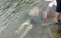 ha noi phat hien thi the nam thanh nien noi tren bai boi duoi chan cau vinh tuy