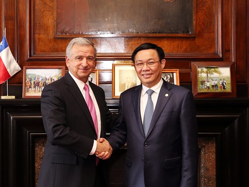 thuc day quan he doi tac toan dien viet nam chile