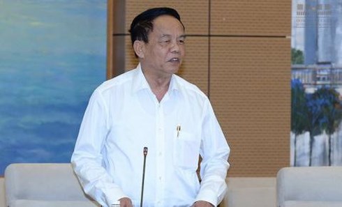 chu tich quoc hoi vi tri canh sat bien viet nam la luc luong vu trang