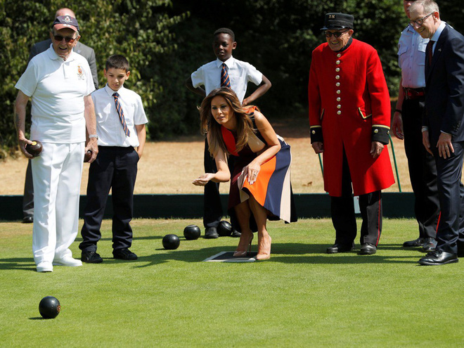 de nhat phu nhan tong thong my lo ve yeu kieu trong chuyen cong du vuong quoc anh