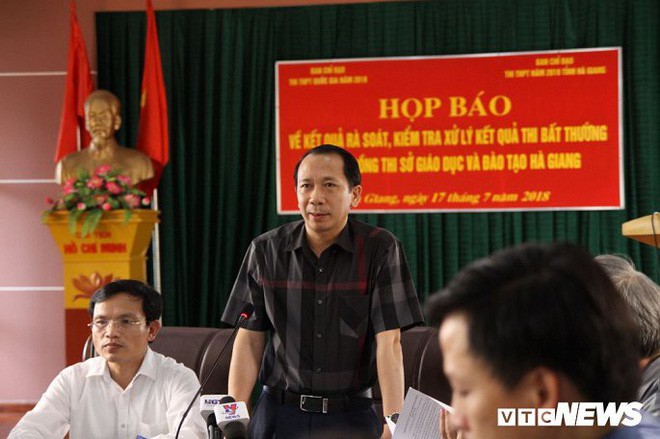 lanh dao bo giao duc va dao tao co the khoi to vu gian lan diem thi tai ha giang