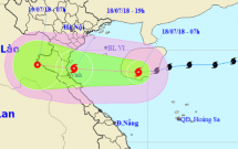 bao so 3 tang cap 9 tu chieu toi nay se anh huong truc tiep den khu vuc ven bien thai binh ha tinh