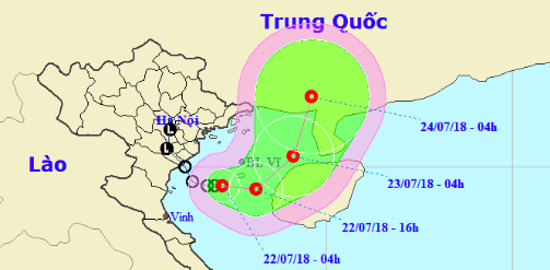 ngap lut chua dut ap thap nhiet doi co kha nang manh len lai de doa trong 4 ngay toi