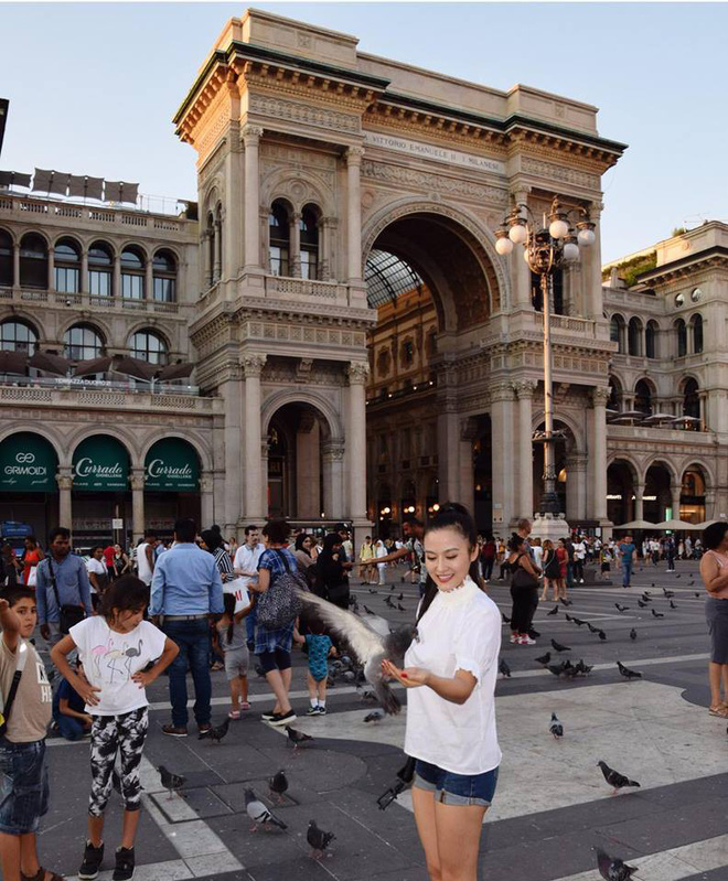 chi gai ruot huyen baby nhan sac nong bong cuoc song giau sang