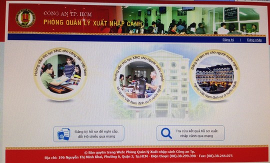 tphcm lam ho chieu tu xa chi mat 8 ngay thay vi 15 ngay