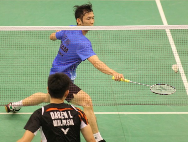 giai vietnam open 2015 tien minh khoi dau thuan loi