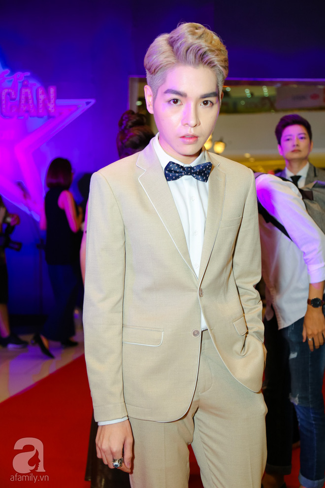 duc phuc xuat hien dien trai trong buoi ra mat phim giai phau tham my cua minh hang