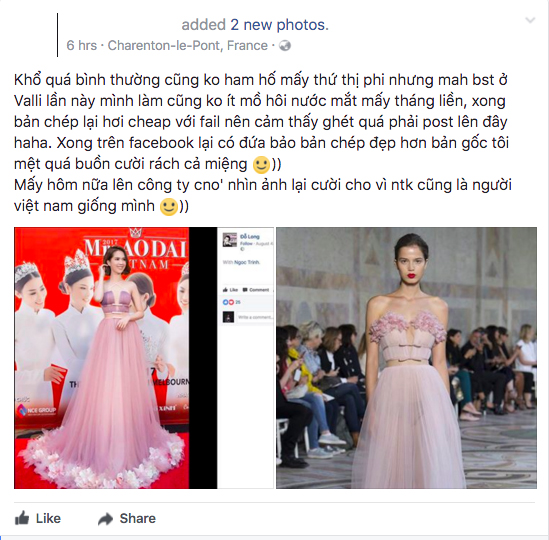 co hay khong chuyen ngoc trinh lai mac vay nhai di su kien