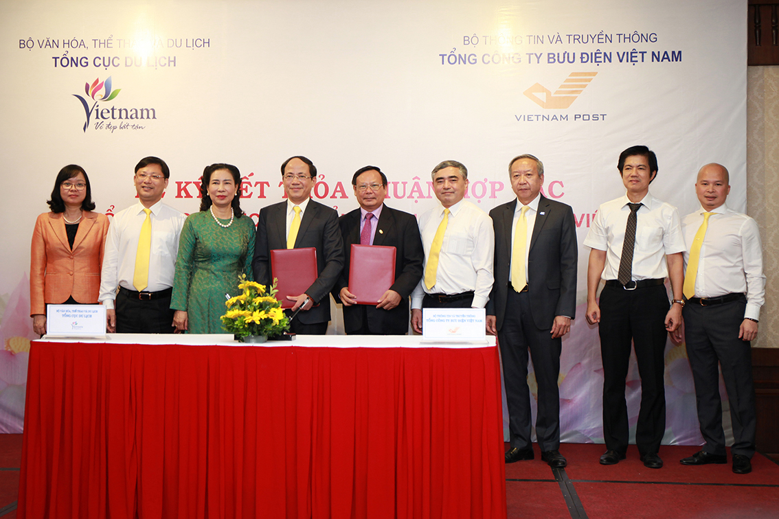 quang ba hinh anh du lich viet nam qua he thong buu dien