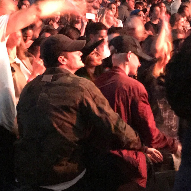 katy perry va orlando bloom bi bat gap di xem ca nhac voi nhau day nghi van tai hop