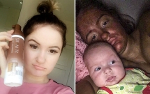 dang nhuom da thi vui mat ngu quen co gai tre bien thanh trau nga vao mo than