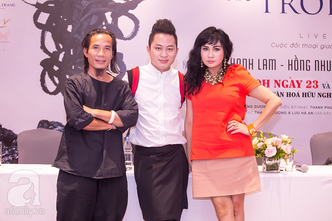 thanh lam my linh cuc tre trung den chuc mung tung duong