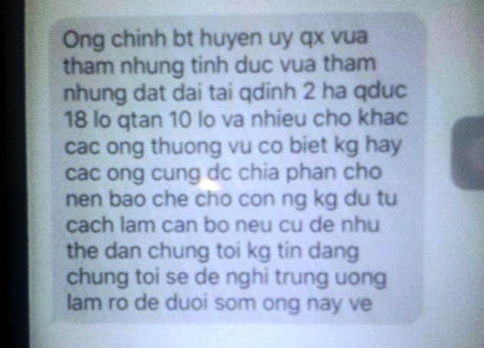 bi dieu chuyen bi thu xa vu khong lanh dao huyen vao khach san voi nu can bo