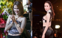 ru nhau khoe dang sieu nong bong nhung ngoc trinh va vu ngoc anh van lot top sao mac kem duyen trong thang 8