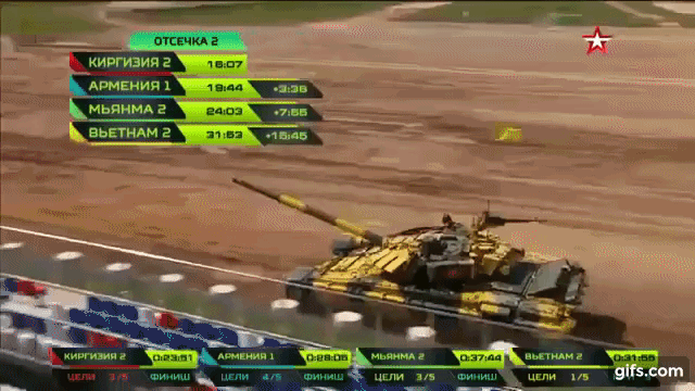 xe tang t 72b3 viet nam loang choang tai tank biathlon 2018