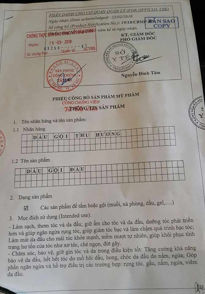 dau goi dong y thu huong thoi phong cong dung cua san pham lua doi nguoi tieu dung