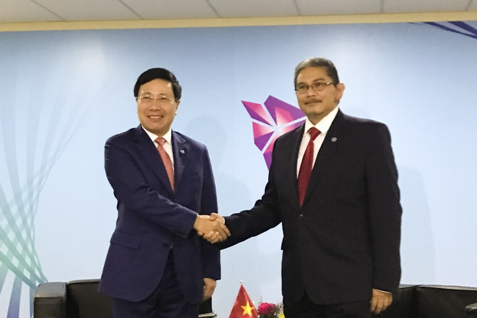 ben le hoi nghi bo truong ngoai giao asean pho thu tuong tiep xuc song phuong an do philipines brunei