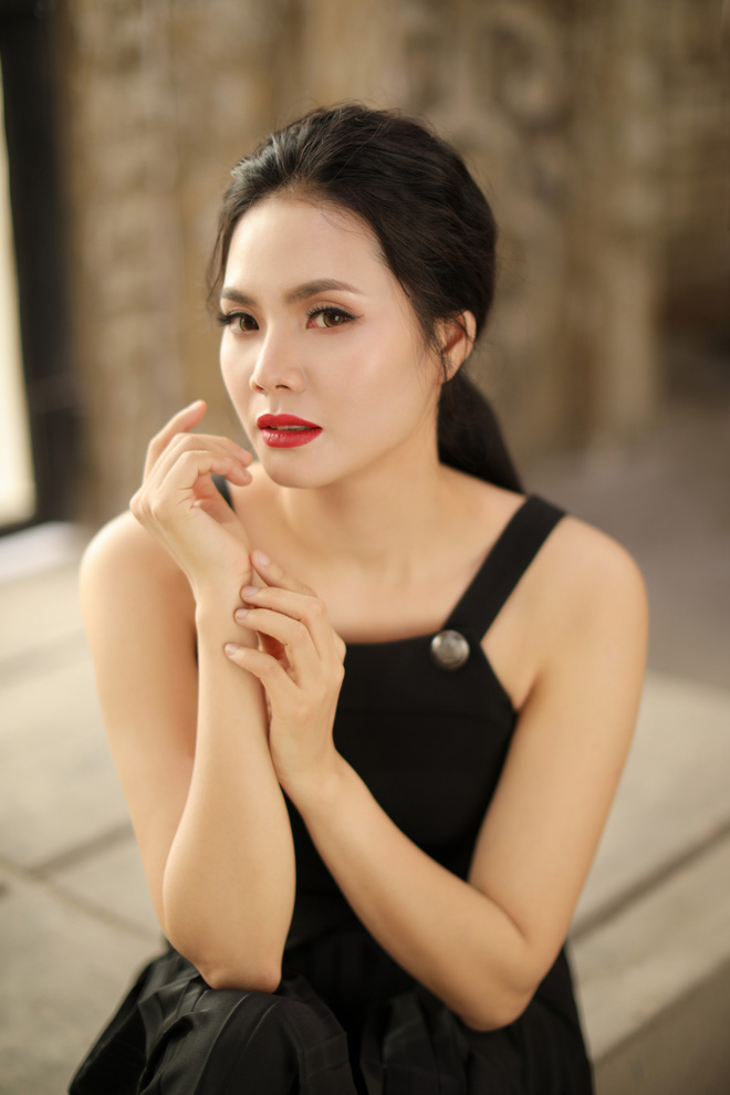 sao mai luong nguyet anh xinh dep trong bo anh moi