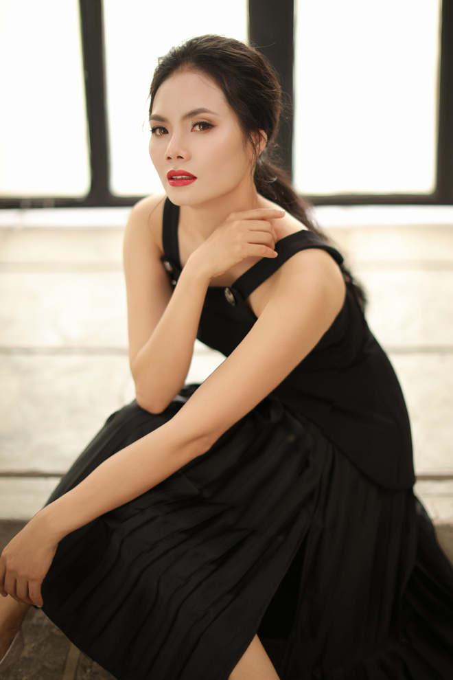 sao mai luong nguyet anh xinh dep trong bo anh moi