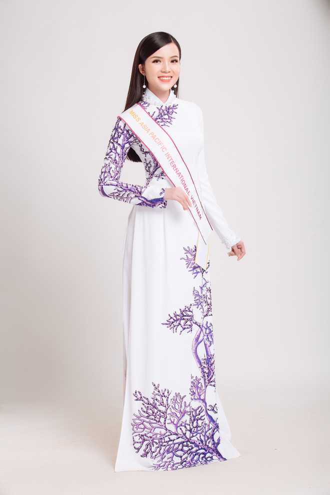 hoa khoi huynh thuy vi chinh thuc tham du hoa hau chau a thai binh duong 2018