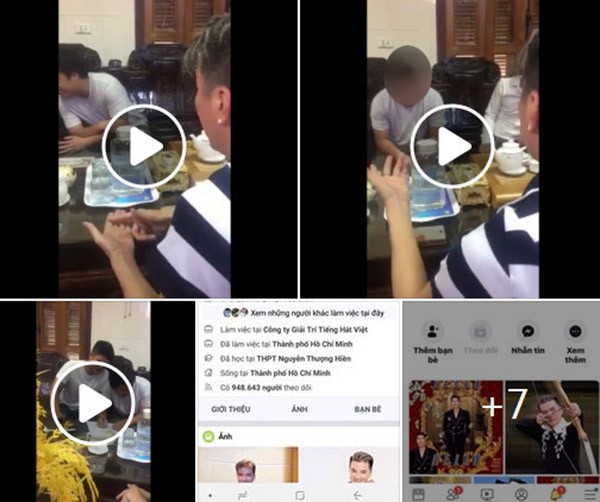 dam vinh hung noi gian ra thang nghe an tim den tan nha gap ke gia mao facebook