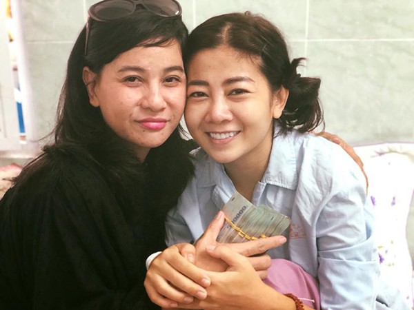 cat phuong va ban trai quyen gop hon 600 trieu ung ho le binh mai phuong