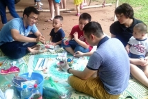 cuoi tuan vui trung thu o bao tang dan toc hoc