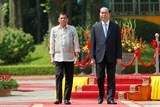 bao chi philippines viet ve chuyen tham cua tong thong duterte toi viet nam