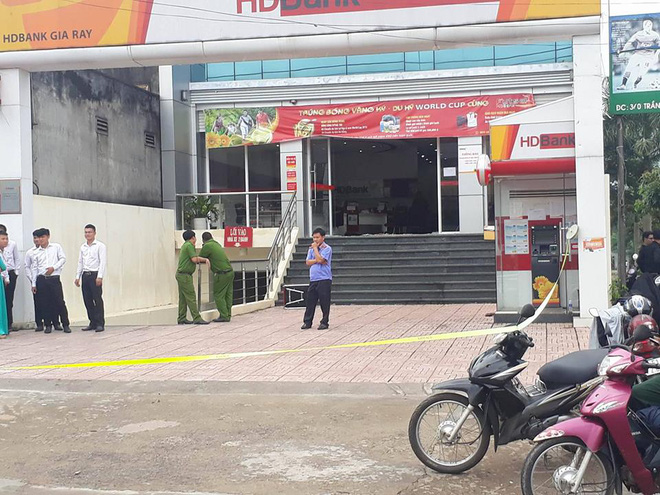 vu cuop ngan hang tao ton o dong nai doi tuong su dung min gia gay an