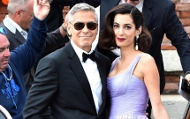 vo tai tu george clooney dep nhu minh tinh tren tham do lhp venice