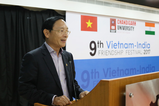 doan dai bieu lien hoan viet an gap go cac tang lop nhan dan an do tai chandigarh