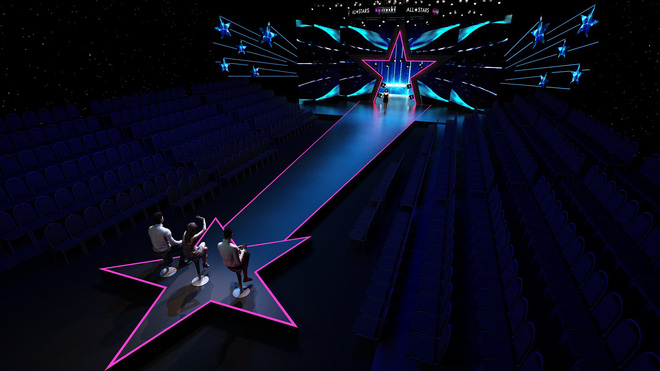 truoc chung ket next top vo hoang yen tap luyen cat luc voi cac co gai xinh dep