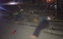 video xe dau keo vuot au dam nga 2 xe may bi kep thit giua container va o to con