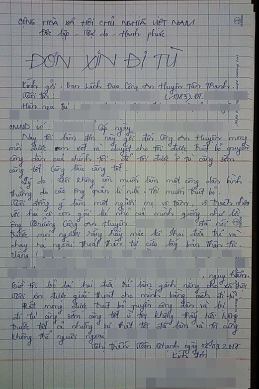 nguoi me viet don xin di tu ke lai chuyen nau mi do con cho den luc bi cuong hiep ngay trong nha minh