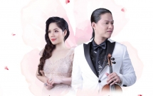 cap vo chong nghe si viet lieu linh lam dem nhac phim han o ha noi