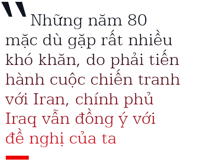 dai su nguyen quang khai ke ve cuoc gap nguyen thi binh saddam hussein va viec iraq xoa no cho viet nam