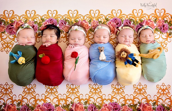 bo anh dep lung linh cua cac be so sinh vao vai cong chua disney
