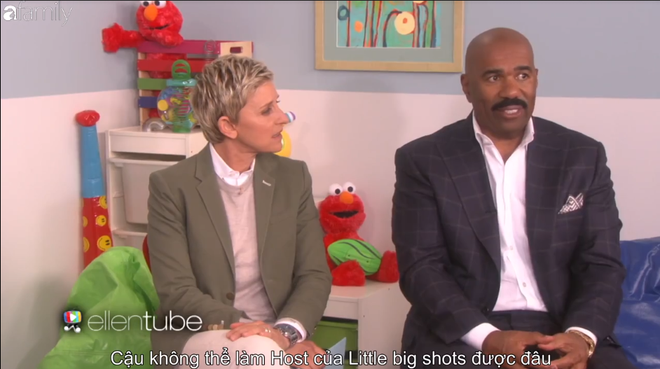steve harvey tuyen bo ellen degeneres khong co co ho i la m mc cho little big shots