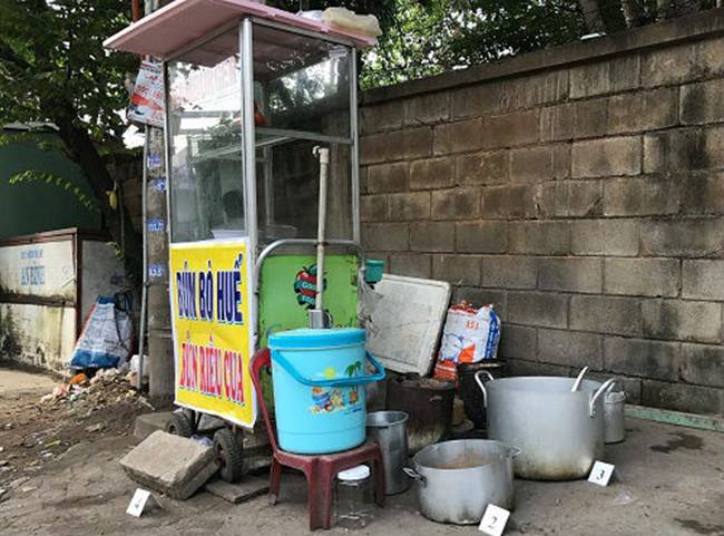 vu bo thuoc chuot vao noi bun rieu bi hai vui mung khi vu an bi dinh chi