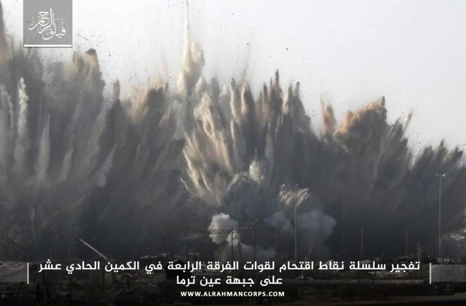 qd syria thiet hai nang sau vu no khung khiep o damascus khung bo is danh nhu dac cong